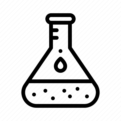 Flask, chemistry, science, research, equipment, glass, laboratory icon - Download on Iconfinder