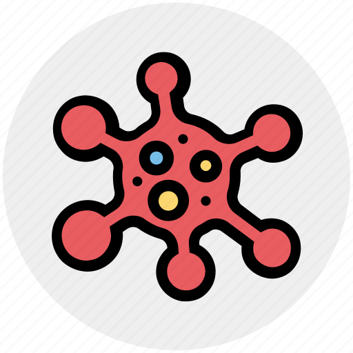 Cells, cytoplasm, membrane, science, virus icon - Download on Iconfinder