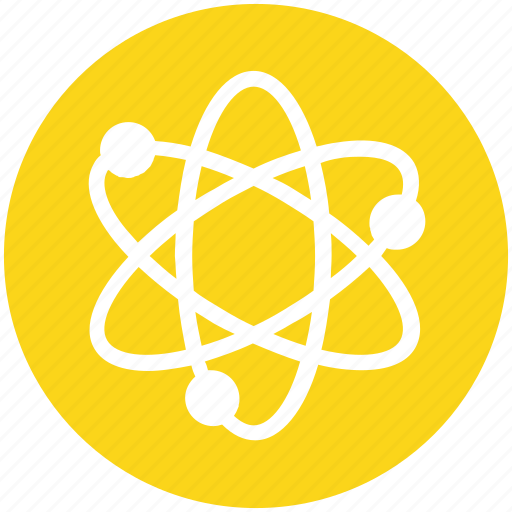 Atom, atom bond, atomic, electron, genius, molecular, science icon - Download on Iconfinder