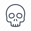 death, skeleton, skull