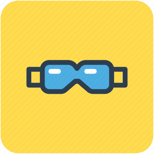 Goggles, lab goggles, ski goggles, swim gear, swim goggles icon - Download on Iconfinder