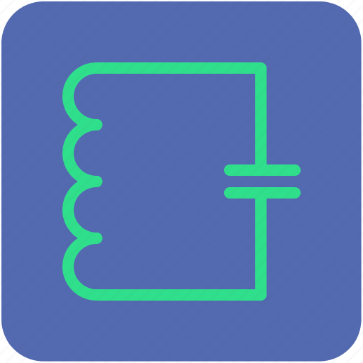 A pi filter, filters, funnel, lc, lc filter icon - Download on Iconfinder