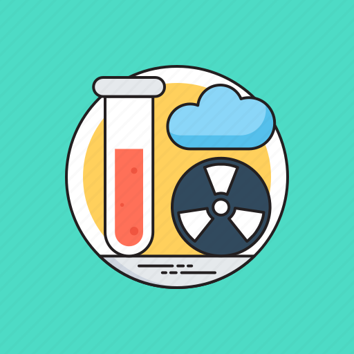 Biohazard, dangerous substance, nuclear, radioactive chemical, toxic chemical icon - Download on Iconfinder