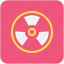 danger, nuclear, radiation, radioactivity symbol, toxic 