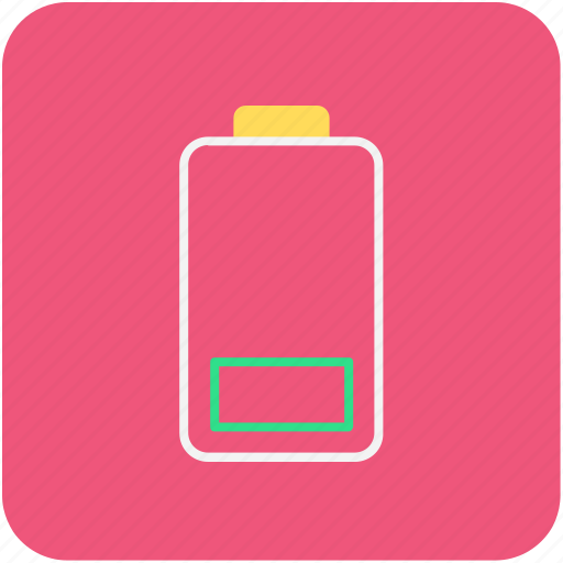 Battery level, battery status, low battery, mobile battery, no battery icon - Download on Iconfinder