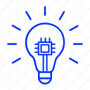 bulb, creative, idea, science