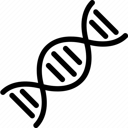 Dna, dna chain, dna helix, dna strand, genetics icon - Download on Iconfinder
