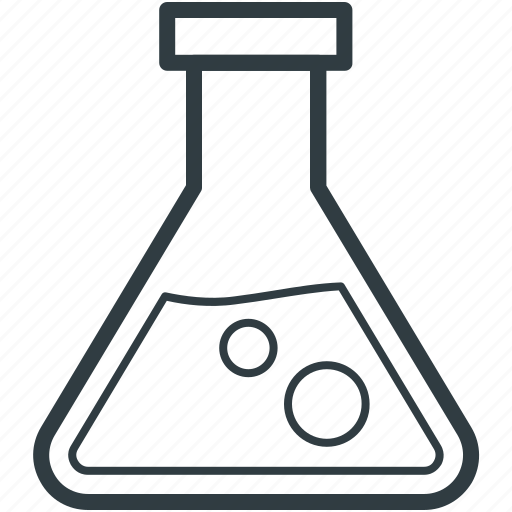 Beaker, chemical, flask, lab test, test tube icon - Download on Iconfinder