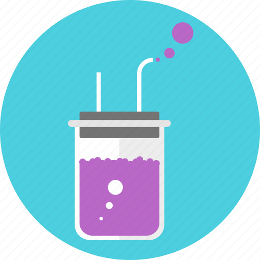 Flask, beaker, chemistry, experiment, laboratory, medicine, test tube icon - Download on Iconfinder