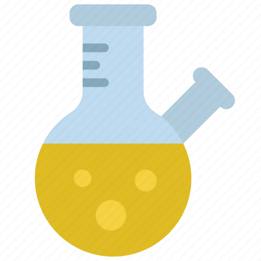 Beaker, with, side, pipe, scientific icon - Download on Iconfinder