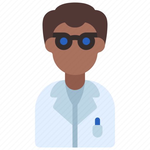 Male, scientist, scientific, man, person icon - Download on Iconfinder