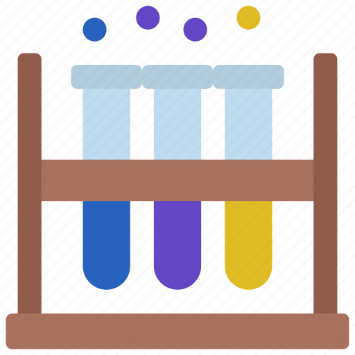 Test, tube, rack, scientific, glass icon - Download on Iconfinder