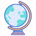 geography, earth, globe