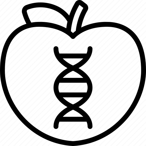 Food, engineering, scientific, apple, dna icon - Download on Iconfinder