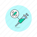 microchip, science, syringe, technology, chemistry, experiment, medicine 