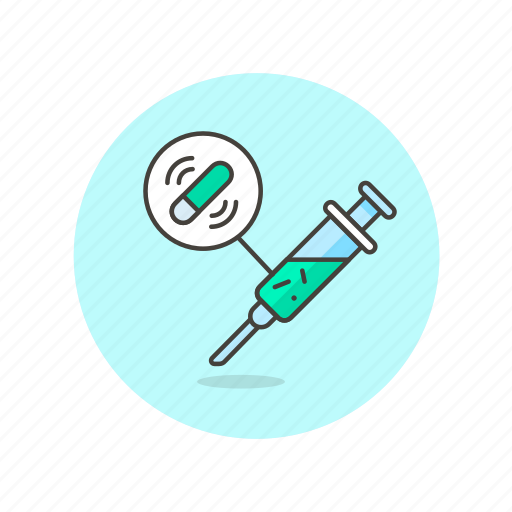 Microchip, science, syringe, technology, chemistry, experiment, medicine icon - Download on Iconfinder