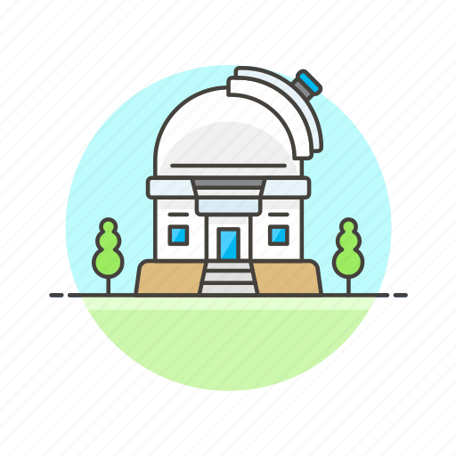 Observatory, science, star, technology, building, communication, gaze icon - Download on Iconfinder