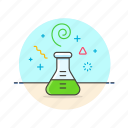 beaker, science, technology, chemistry, experiment, flask, lab, research 