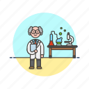 laboratory, scientist, technology, chemistry, experiment, man, research 