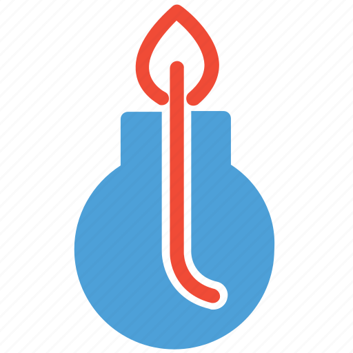 Flame, lab, science, test icon - Download on Iconfinder