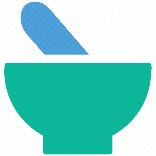 Medicine bowl, pestle, mortar, pharmacology icon - Download on Iconfinder