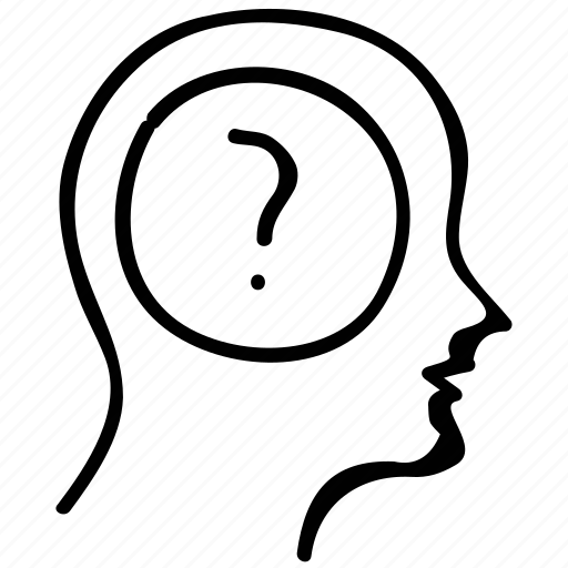 question mark head png