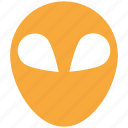 face, mask, avatar, alien head