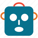 avatar, face, robot, robot head