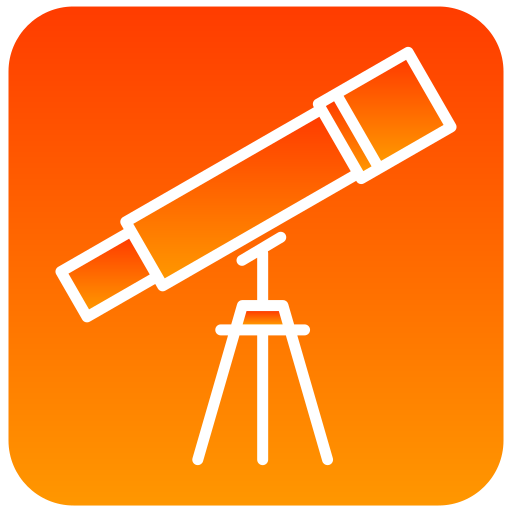Scientific, telescope, view icon - Free download