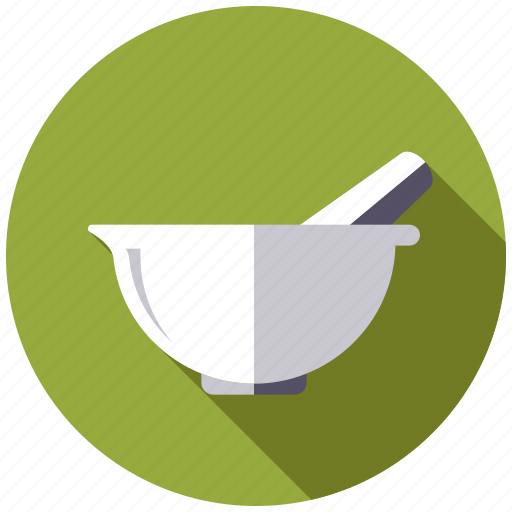 Chemistry, equipment, laboratory, mortar, pestle, research, science icon - Download on Iconfinder