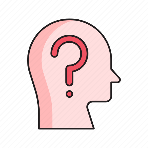 Face, faq, help, mind, question icon - Download on Iconfinder