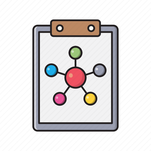 Atom, cell, clipboard, molecule, science icon - Download on Iconfinder