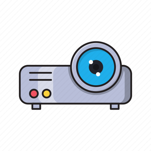 Beamer, device, presentation, projector, technology icon - Download on Iconfinder