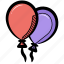 balloon, birthday balloons, party balloons, cute balloons, air balloons 