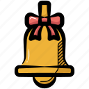 bell, birthday bell, christmas bell, yellow bell, jingle bell