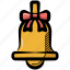bell, birthday bell, christmas bell, yellow bell, jingle bell 