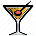 cocktail, cocktail glass, drink, beverage, party beverage
