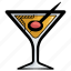 cocktail, cocktail glass, drink, beverage, party beverage 