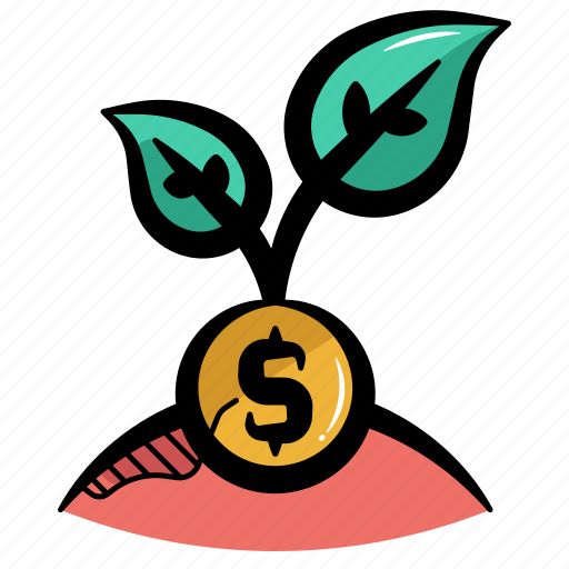 Grow, business growth, business expansion, sprout, financial growth icon - Download on Iconfinder