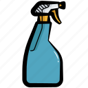 spray, bottle spray, cleaning spray, cleanser, disinfectant