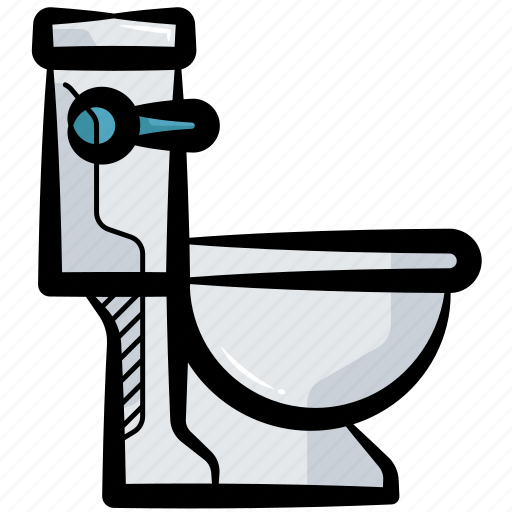 Toilet, lavatory, toilet lavatory, toilet seat, bathroom seat icon - Download on Iconfinder