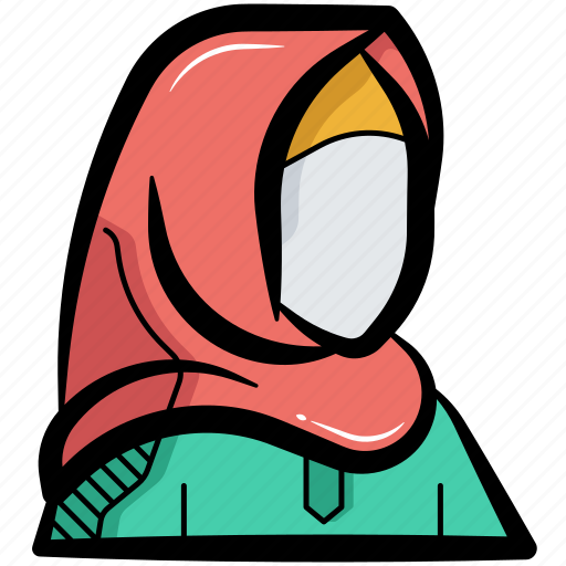 Women, islamic, hijab, muslimah, moslem icon - Download on Iconfinder