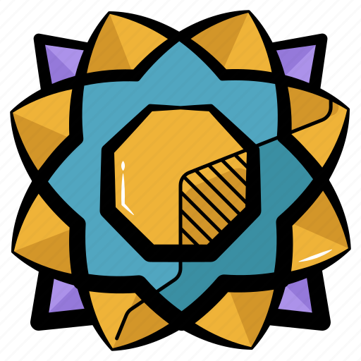 Islamic, mandala, islamic art, mandala art, islam icon - Download on Iconfinder