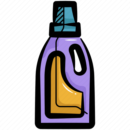 Softener, fabric softener, fabric conditioner, softener bottle, detergent bottle icon - Download on Iconfinder