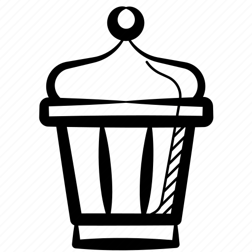 Lantern, islam, islamic lantern, islamic lamp, festival icon - Download on Iconfinder