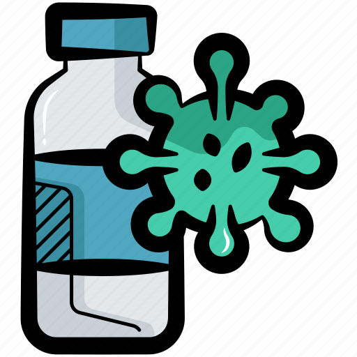 Vaccine, vial, vaccine vial, vaccine bottle, medicine vial icon - Download on Iconfinder