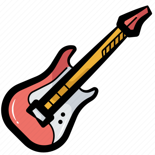 Electric guitar, bass guitar, electric bass guitar, guitar, guitar instrument icon - Download on Iconfinder