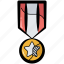 award, medal, reward, winner medal, champion 