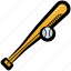 baseball, baseball bat, baseball sport, baseball game, baseball prop, baseball wood bat 