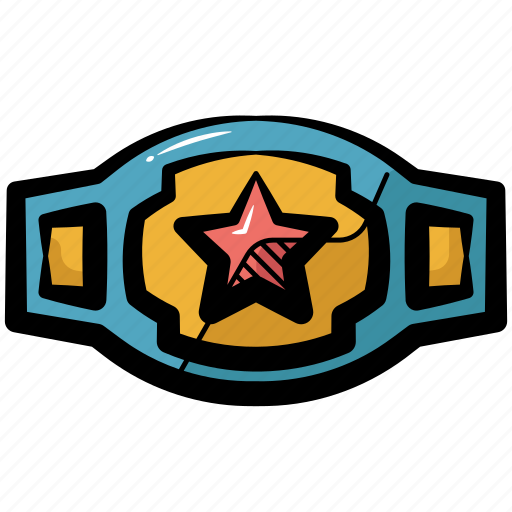 Champion belt, boxing belt, boxing champion, wrestling belt, boxing champion belt icon - Download on Iconfinder